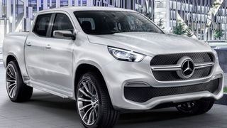 Mercedes hat seinen ersten Pick-up vorgestellt, die X-Klasse. (Daimler)