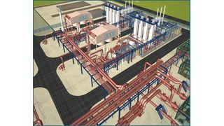 Der Erdgassspeicher in Haidach ist der größte in Österreich und fasst (CAC) (Archiv: Vogel Business Media)