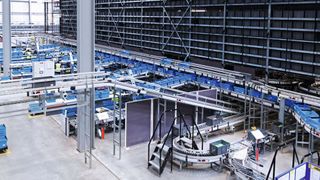 Die Ersatzteilbranche (Foto: ein Logistikzentrum bei LKQ DACH) ist mit ihrer Branchenorganisation GVA in Frankfurt vertreten. (Bild: LKQ DACH)