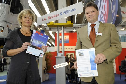 Sybille Klumb und Uwe Henn von J.A. Becker & Söhne (Archiv: Vogel Business Media)