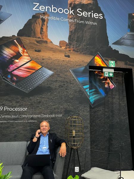 Always busy, Drago Schönmeier, ASUS. (Bild: Vogel IT-Medien GmbH)