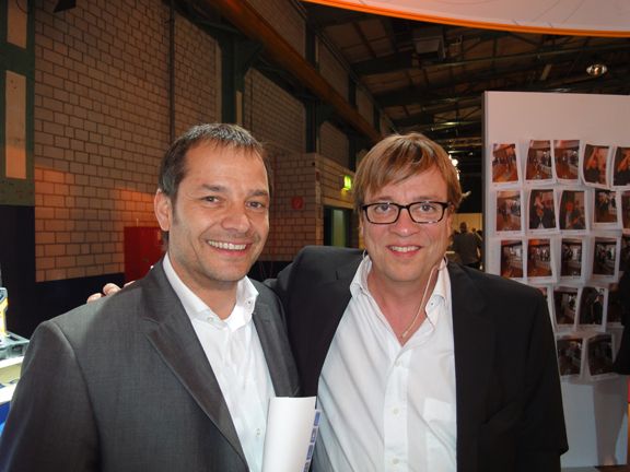 Christian Seidl und Belá Rethy, Sportmoderator (Archiv: Vogel Business Media)