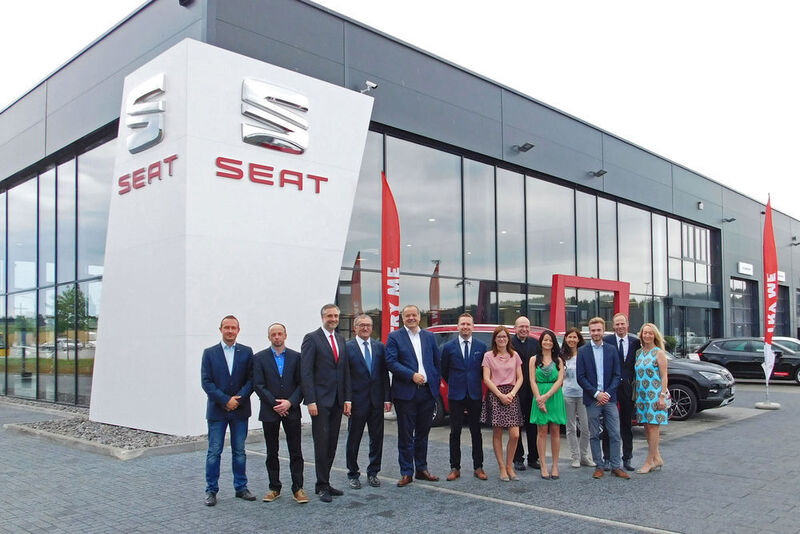 Bierschneider betreibt derzeit fünf Seat-Standorte, der Betrieb in Regensburg ist aber mit Abstand der größte. (Seat)