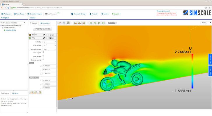 Die Plattform bietet mächtige Modellierungs- und Simulationswerkzeugen ohne spezielle lokale Hardware oder Software zu erfordern. (Bild: Sim-Scale)