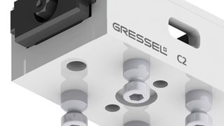 Der C2 80 ermöglicht es, bei Mehrfachspannungen auf einer Grundplatte, Wechselpalette oder einem Spannturm mehr Spanneinheiten als je zuvor unterzubringen. (Bild: Gressel)