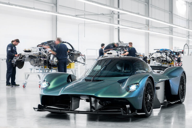 Sorgt für Aufsehen: Aston Martins Hypersportscar Valkyrie, über 1.000 PS stark, rund drei Millionen Euro teuer – und ausverkauft. (Aston Martin Lagonda/Max Earey)