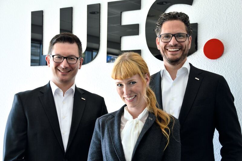 Die Marketing-Experten bei Lueg: (v. li.) Markus Roland, Eva Dörrenbach und Ralf Schütte. (Achter/ »kfz-betrieb«)