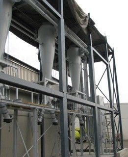 Absauganlagen zur Mahlgut-Förderung über größere Strecken realisiert Getecha sowohl im Druck- als auch im Saugbetrieb. (Bild: Getecha)