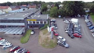 Dello-Standort in der Flensburger Straße in Schleswig. (Bild: Dello)