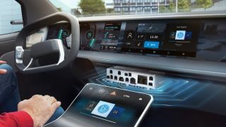 KI-basiertes Cockpit: KI ist nach Einschätzung der Befragten die Technologie sowohl mit größtem positiven als auch größtem negativen Einfluss. (Bild: Bosch)