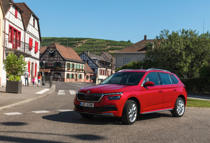 Den Skoda Kamiq gibt es jetzt auch mit einem Benzin-Direkteinspritzer mit 110 kW/150 PS. (Skoda)