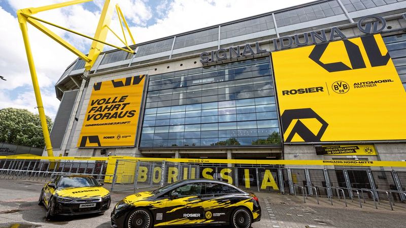 Die Rosier-Gruppe ist neuer Sponsor des Fußball-Bundesligisten Borussia Dortmund. Damit will das familiengeführte Unternehmen dank überregionaler Marketing- und Werbestrategien nicht nur neue Zielgruppen erschließen, sondern auch die Marke Rosier stärken. (Bild: Borussia Dortmund GmbH & Co. KGaA,  Rheinlanddamm 207-209 44137 Dortmund)