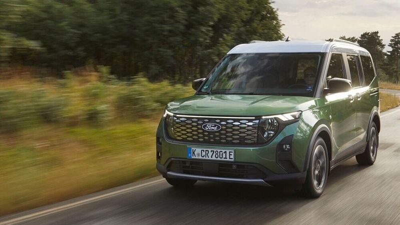 Ford wertet den elektrischen Tourneo Courier auf.(Bild:  Ford)