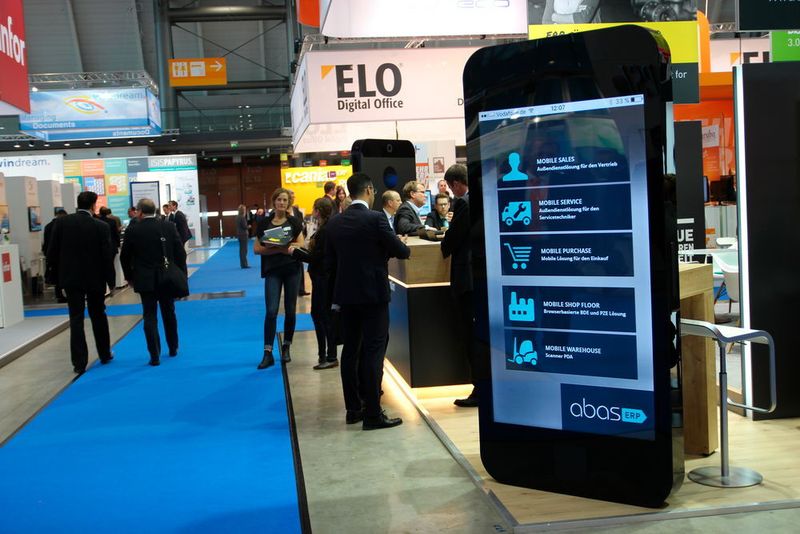 Impressionen der  IT & Business 2015. Die Fachmesse für digitale Prozesse und Lösungen läuft noch bis zum 1. Oktober (Bild: Horn)