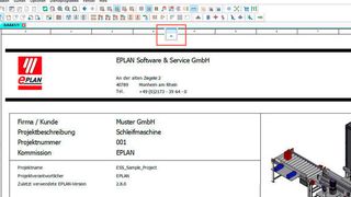 Die Eplan Plattform Version 2.8 erhält eine neue grafische Bedienoberfläche. Flyouts geben mehr Platz für die Arbeit in den Schaltplänen, Übersichten und Auswertungen.  (Eplan)
