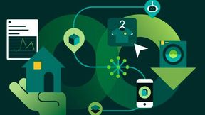 Eine neue Studie zeigt anhand der drei Produkte T-Shirt, Waschmaschine und Einfamilienhaus, wie digitale Technologien den Umstieg auf zirkuläres Wirtschaften maßgeblich voranbringen können.  (Bild: Acatech)