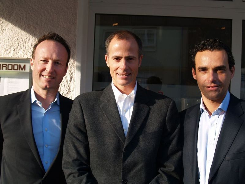 Wollen dem Autohandel auch 2010 zur Seite stehen: (v. li.) André Stark, Dr. Nikolas Deskovic und Alberto Sanz de Lama. (Archiv: Vogel Business Media)