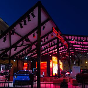 Porsche war 2021 ebenfalls auf dem Open Space vertreten.(Bild:  IAA Mobility)