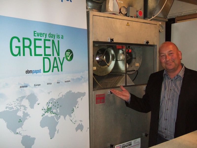 Der Green Day in Dänemark mit verschiedenen Aktionen, ... (Bild: EBM-Papst)