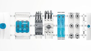 Das Sammelschienensystem 30Compact von Wöhner kombiniert die Variabilität und den Systemgedanken aus dem bewährten System 60Classic mit reduziertem Platzbedarf durch eine geringe Bauhöhe. (Bild: Wöhner)