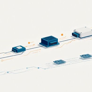 Die Nachfrage in der deutschen Elektronikindustrie zieht an, doch die Produktion folgt bisher nur langsam. (Bild: Dall-E / KI-generiert)