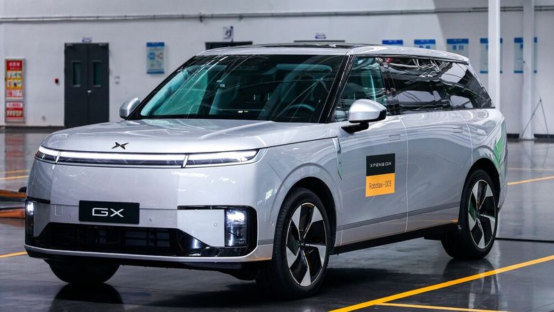 Xpeng hat sein neues Roboterauto vorgestellt.(Bild:  Xpeng)