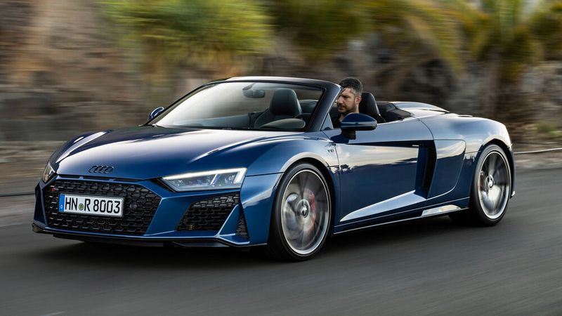 Den R8 gibt es auch als Spyder. (Bild: Audi)