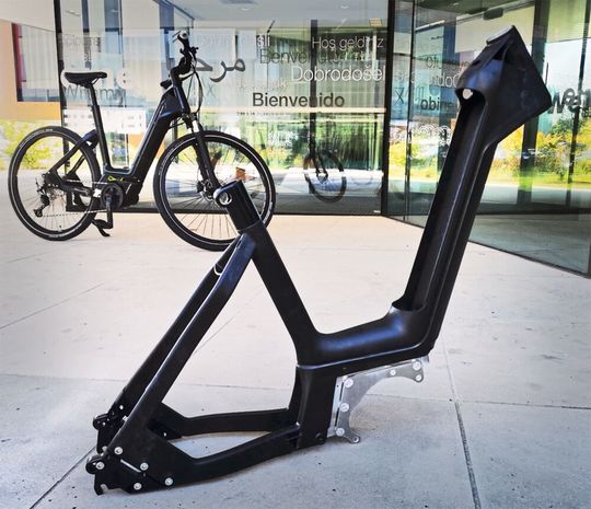 Mit Wasser geflutet: die neue Generation der E-Bikerahmen(Bild:  Engel Austria GmbH)