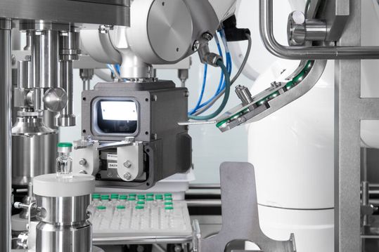 Steriline zeigt auf der Interpack Lösungen zur Integartion von Robotik und Bildverarbeitungssystemen.(Bild:  Steriline)