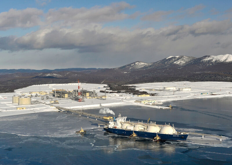 LNG Onshore Processing Facility auf der Insel Sachalin. (Bild: Sakhalin Energy Investment Company)