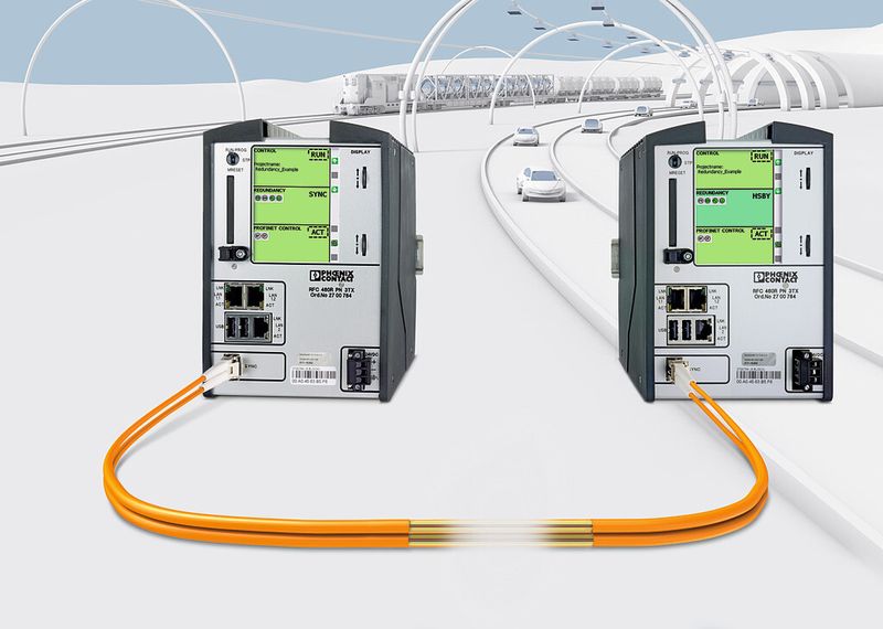 Bild 3: Diese Profinet-Steuerung zeichnet sich durch Hochverfügbarkeit aus. (Bild: Phoenix Contact)