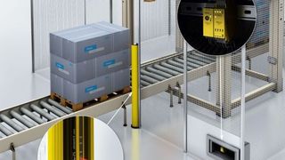 Das Sicherheitssystem Safe Entry Exit ist eine Alternative zur klassischen Muting-Lösung.  (Sick)