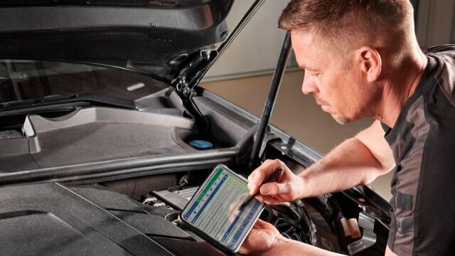 Je nach Bedarf einer Werkstatt stehen alternativ zur Vollversion des Mega Macs PC SE auch eine Body- und eine Glass-Version zur Wahl.(Bild:  HGS)