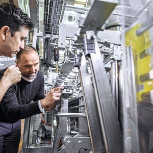 Beim Verpackungstransport sind Linearführungen von Franke ständig in Bewegung und werden dauerhaft beansprucht.(Bild:  Franke GmbH)