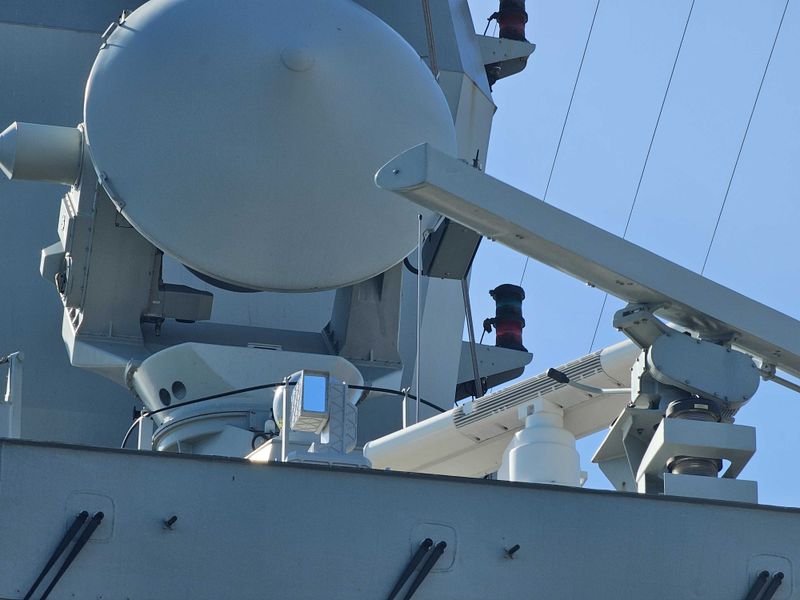 POLARIS mounted on Portugese warship at NATO REPMUS_25 (Source: Astrolight)