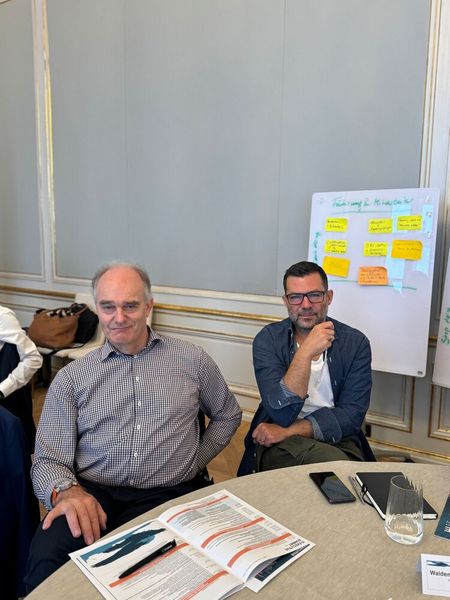 Dr. Thomas Simon, Geschäftsführer IT-Haus, und Waldemar Bergstreiser, General Manager Central Europe bei Kaspersky. (Bild: Vogel IT-Medien)