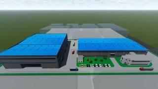 The extended production facility is expected to open within a year and reach full capacity during H1 in 2024. (Source: Metso Outotec)