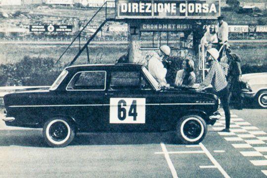 Und auch in italienischen Rennsportkreisen sorgte der Kadett für Gesprächsstoff. (Foto: Opel)