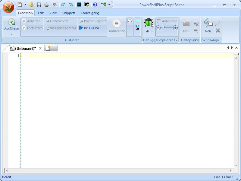 Abbildung 2: Der Code-Editor erleichert das Schreiben von PowerShell-Scripten enorm (Archiv: Vogel Business Media)