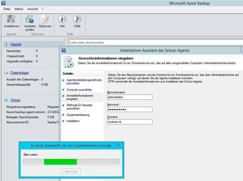 Microsoft Azure kann auch als Sicherungsziel dienen. (Microsoft / Thomas Joos)