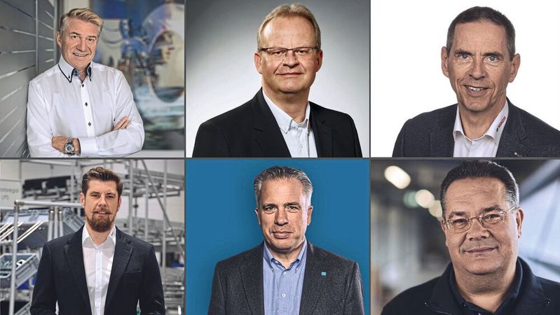 MM Maschinenmarkt hat sechs Geschäftsführer dazu befragt, was es für sie bedeutet, ein Mittelständler zu sein.(Bild:  R+W Antriebselemente GmbH, Arburg, Michael Koch GmbH, Oliver Grah, August Rüggeberg GmbH & Co. KG, Oliver Rossi Photography)