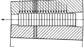 Bild 1: Linienkontakt bei Rollenlagern [5] (Bilder: Kisssoft) (Archiv: Vogel Business Media)