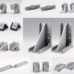 Der Sonderpreis „Faulster Serientäter“ geht an die Fath GmbH aus Deutschland. Laut der Jury habe das Unternehmen seit Jahren Produkte im Sortiment, die den Produkten von Item Industrietechnik zum Verwechseln ähnlich sehen. Links befinden sich die Originale, rechts die Plagiate. (Bild:  Plagiarius)