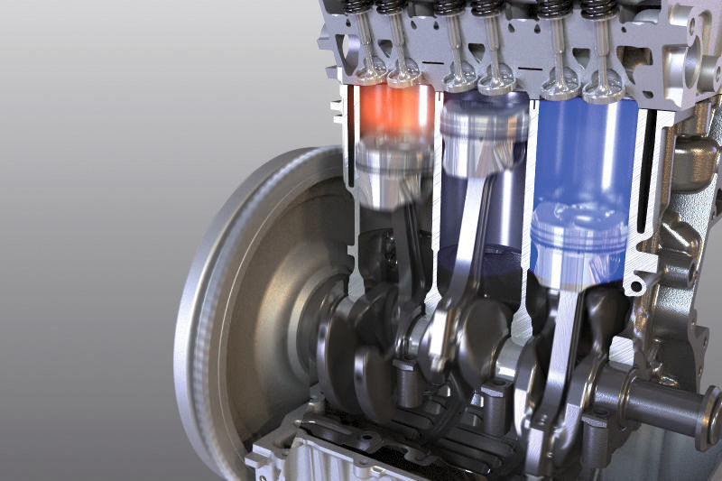 Ford will im Jahr 2018 den weltweit ersten Dreizylinder-Ottomotor mit Zylinderabschaltung in Serie einführen. (Ford)