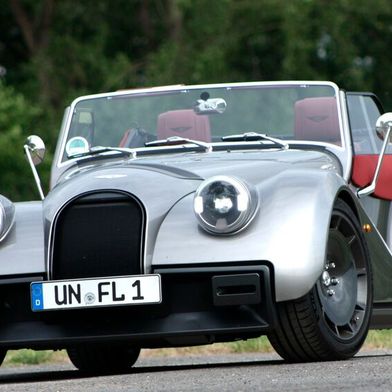 Mit dem Morgan Supersport fällt man auf. (Bild: SP-X/Mario Hommen)