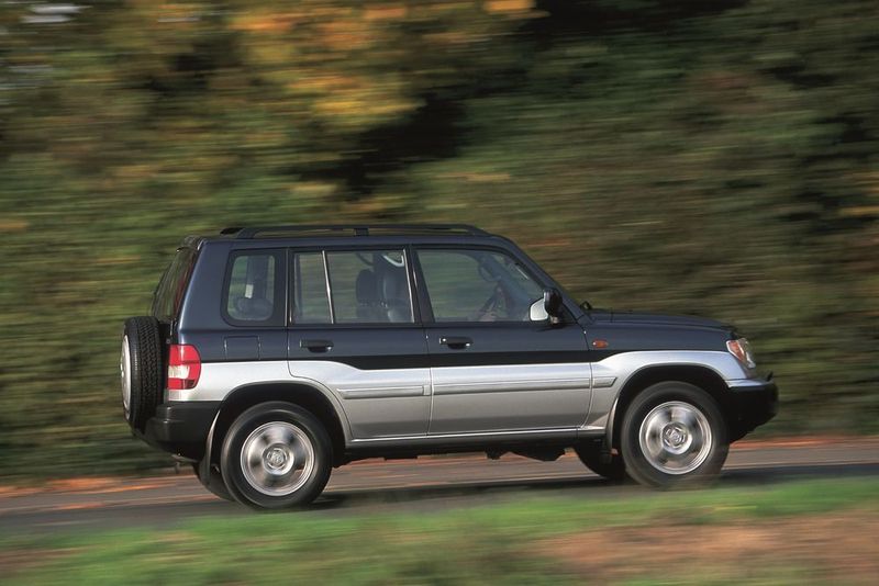 Der Pajero Pinin war von 1999 bis 2005 auf dem Markt. (Mitsubishi)