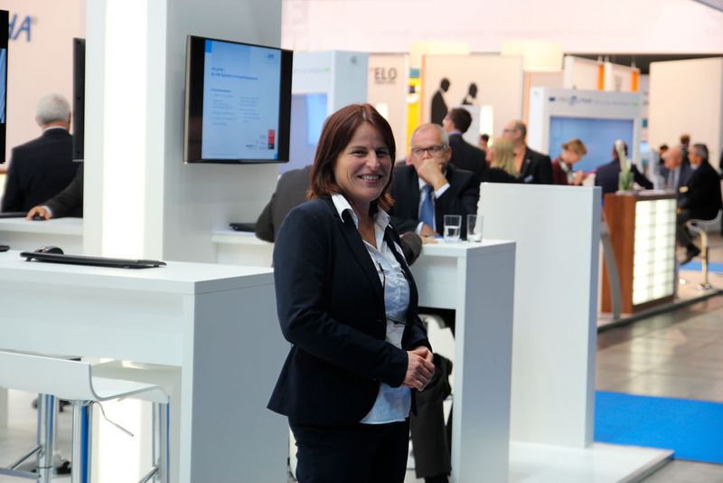 Impressionen der  IT & Business 2015. Die Fachmesse für digitale Prozesse und Lösungen läuft noch bis zum 1. Oktober (Bild: Horn)