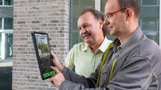 Am Fraunhofer HHI wurde jetzt die erste AR-basierte Fraunhofer-App entwickelt. (Bild: Fraunhofer HHI)