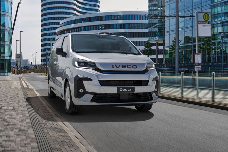 2026 bringt Iveco mit dem E-Jolly einen elektrischen Kleintransporter auf den Markt.(Bild:  Iveco)