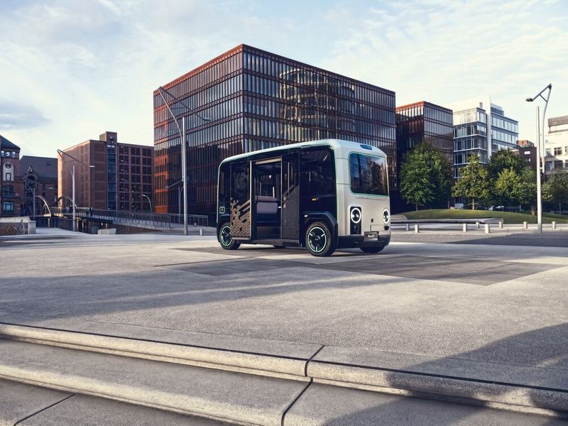 Holon will bis 2026 mit der Produktion seines autonomen Shuttles beginnen.  (Bild: Julia Marie Werner/Holon)